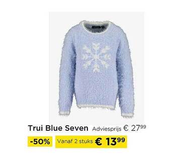 Trui blue seven