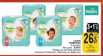 Cora Luiers pampers aanbieding