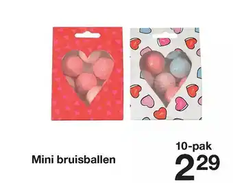 Zeeman Mini bruisballen aanbieding