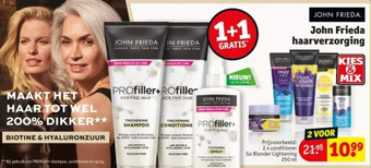Kruidvat John frieda haarverzorging aanbieding