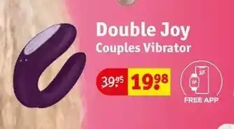 Kruidvat Double joy couples vibrator aanbieding