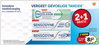 Kruidvat Sensodyne mondverzorging aanbieding
