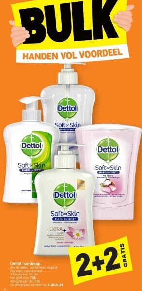 Albert Heijn Dettol handzeep aanbieding