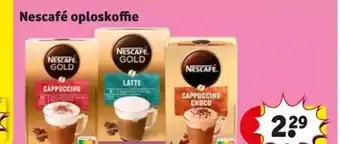 Kruidvat Nescafé oploskofie aanbieding