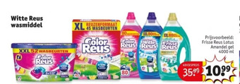 Kruidvat Witte reus wasmiddel aanbieding