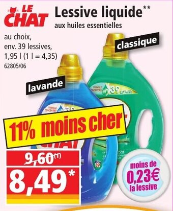 Le Chat Lessive liquide