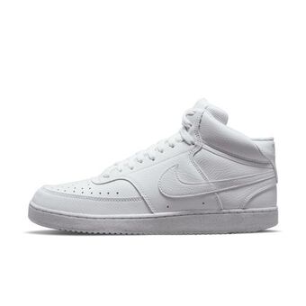 Nike court vision mid next nature herenschoenen - wit