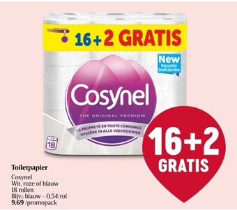 Delhaize Toiletpapier cosynel aanbieding
