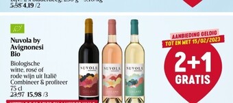 Delhaize Nuvola by avignonesi bio aanbieding