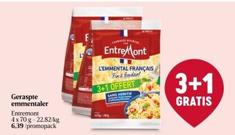 Delhaize Geraspte emmentaler aanbieding