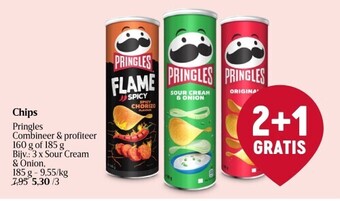 Delhaize Chips pringles aanbieding