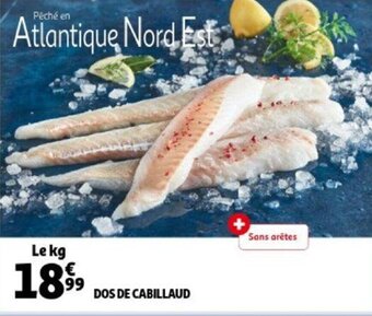 Auchan Dos De Cabillaud Le kg aanbieding