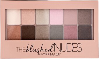 Bol.com Maybelline the blushed nudes oogschaduwpalette - 12 roze nude tinten aanbieding