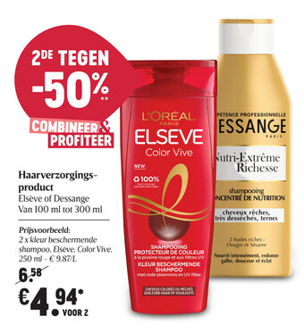 Delhaize Haarverzorgings product aanbieding