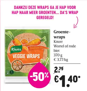 Groente wraps