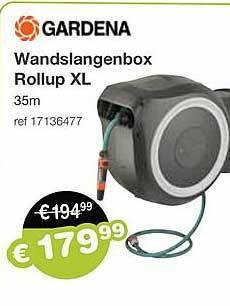 Gardena Wandslangenbox Rollup XL