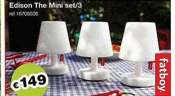 Europoint Fatboy Edison The Mini Set-3 aanbieding