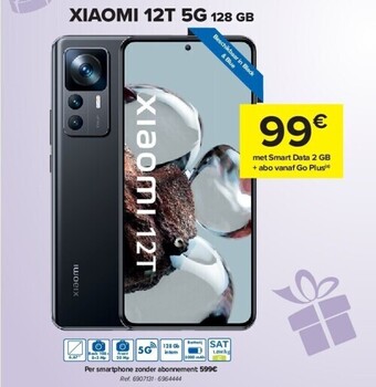 Carrefour Xiaomi 12t 5g 128 gb aanbieding