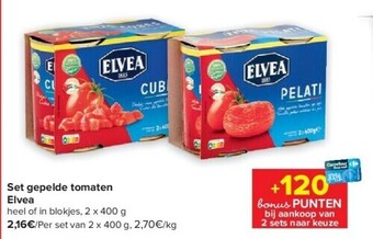 Carrefour Set gepelde tomaten elvea aanbieding