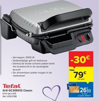 Carrefour Grill gc305012 classic aanbieding