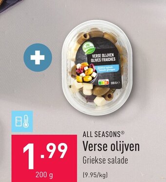 ALDI All Seasons Verse Olijven 200g aanbieding