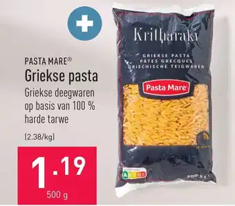 ALDI Pasta Mare Griekse Pasta 500g aanbieding