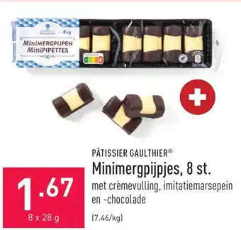 ALDI Patissier Gaulthier 8 x 28 g aanbieding