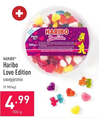 ALDI Haribo Love Edition 500g aanbieding