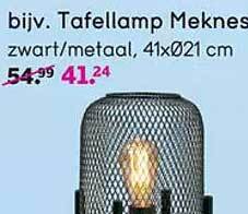 Leen Bakker Tafellamp meknes aanbieding