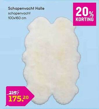 Schapenvacht halle