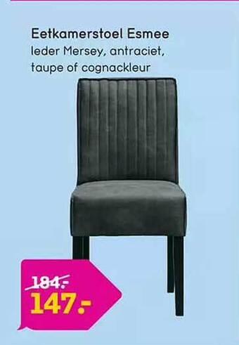 Leen Bakker Eetkamerstoel esmee aanbieding