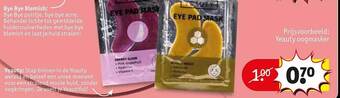Kruidvat Yeauty oogmasker aanbieding