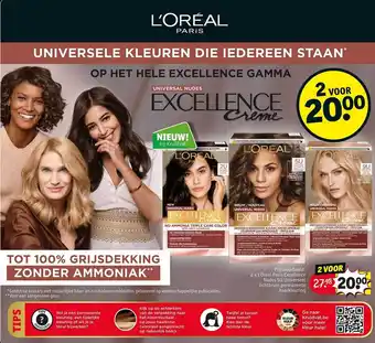 Kruidvat L'oréal universele kleuren aanbieding