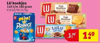 Kruidvat Lu koekjes aanbieding