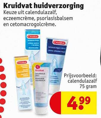 Kruidvat Kruidvat huidverzorging aanbieding