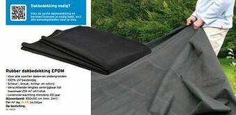 GAMMA Rubber dakbedekking epdm aanbieding