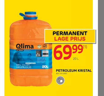 Brico Qlima Petroleum Kristal 20 L aanbieding