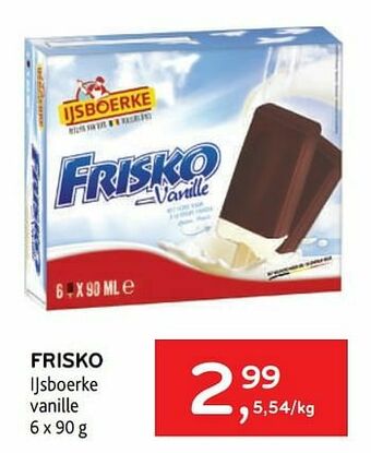 Frisko ijsboerke vanille