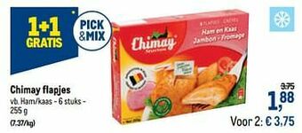Chimay flapjes ham-kaas