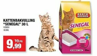 Hubo Kattenbakvulling senegal aanbieding