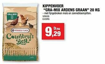 Hubo Kippenvoer gra-mix ardens graan aanbieding
