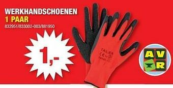 Werkhandschoenen 1 paar