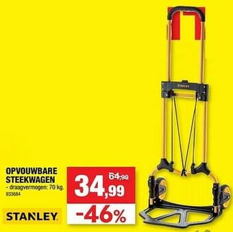 Opvouwbare steekwagen
