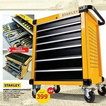 Brico Mobiele gereedschapswagen aanbieding