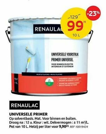 Brico Universele primer aanbieding