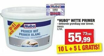 Hubo Hubo witte primer aanbieding