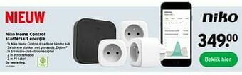GAMMA Niko home control starterskit energie aanbieding