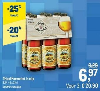 Tripel karmeliet in clip