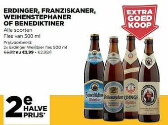 Erdinger weißbier fles