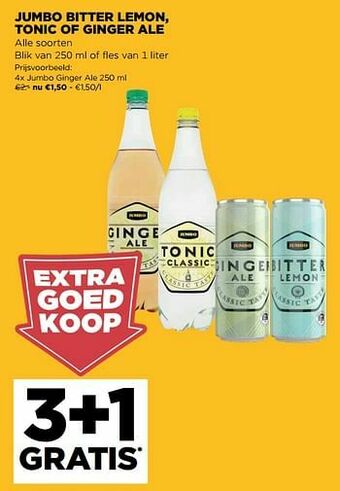 Jumbo Jumbo ginger ale aanbieding